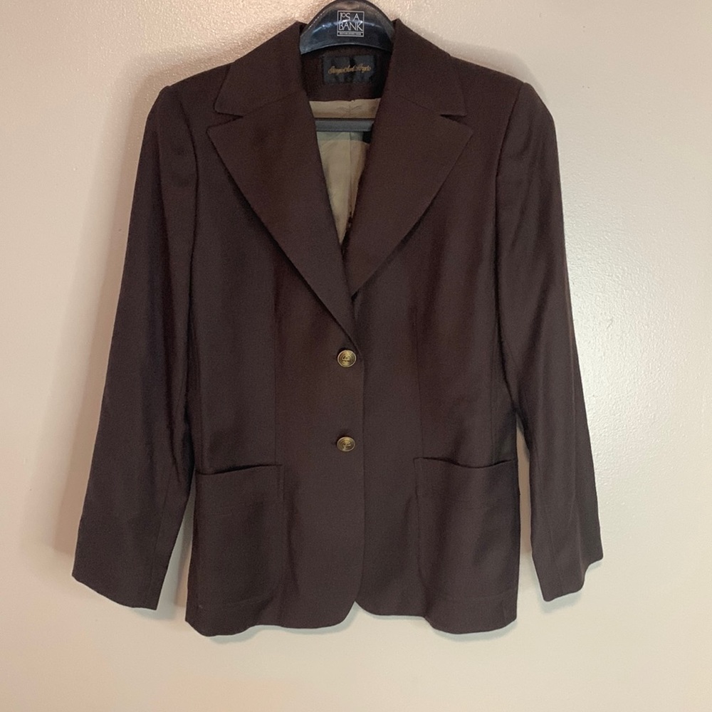 Giorgio Sant’Angelo 100% pure wool women’s blazer size 10